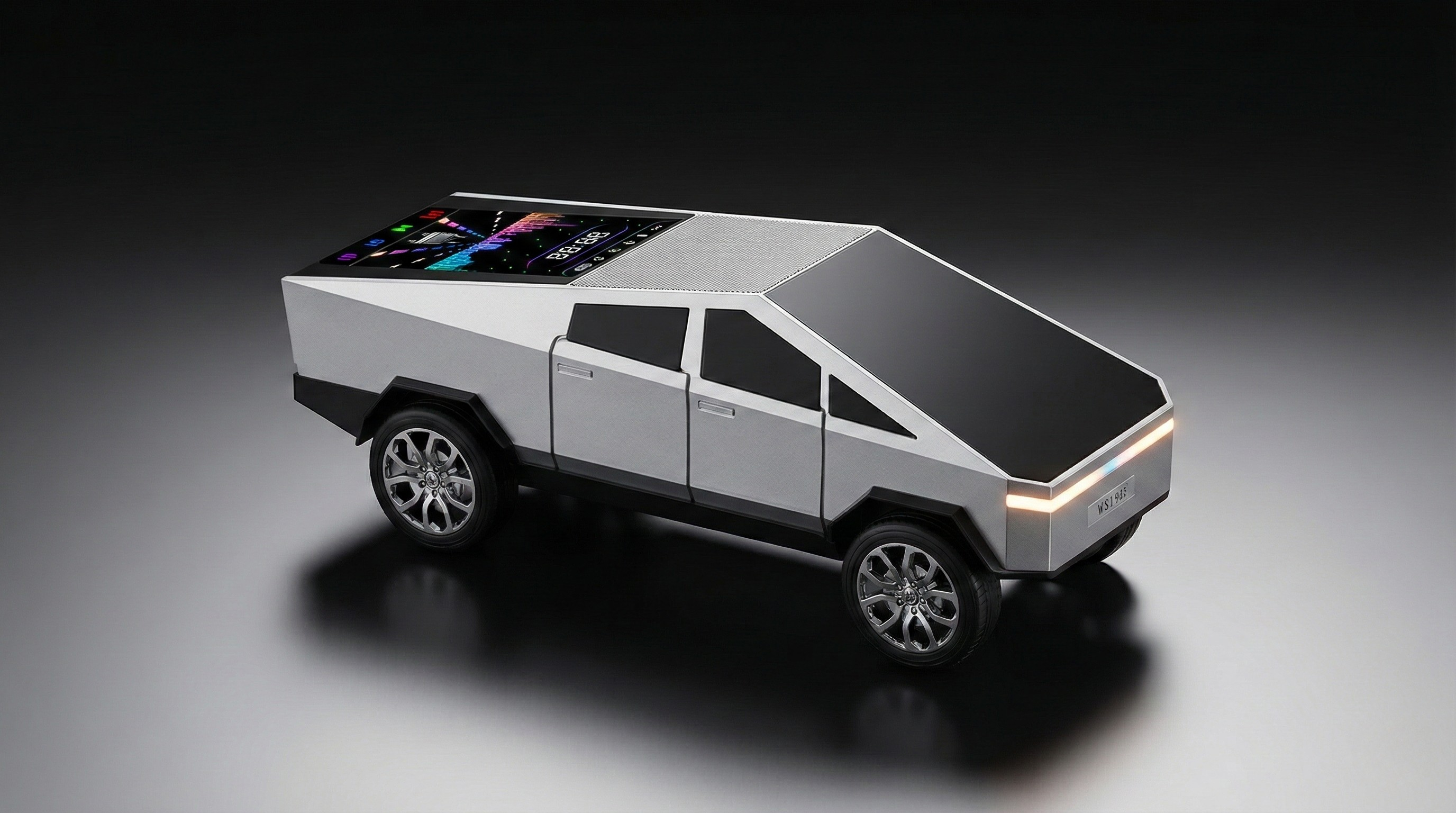 Bestseller model car Bluetooth speakers collection, WSTER wireless desk setup accessory and man cave decor.