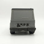 Rugged black Jeep-style Bluetooth speaker with solar charging, H@F GU-188 portable wireless outdoor stereo super bass.
