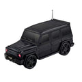 Matte black Jeep Bluetooth speaker with solar charging, rugged outdoor portable wireless audio, H@F GU-188.
