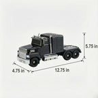 WSTER WS-570 semi truck Bluetooth speaker with LED lights, loud portable wireless audio and FM radio.