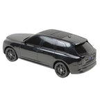 Black luxury SUV style Bluetooth speaker X-702, portable wireless audio desk setup accessory for car guys.